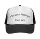 F*ck Your Feelings Stack Sats Trucker Cap | Bitcoin Crypto Hat