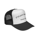 F*ck Your Feelings Stack Sats Trucker Cap | Bitcoin Crypto Hat